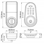 RTD keyless keypad door lock RTD keyless keypad door lock